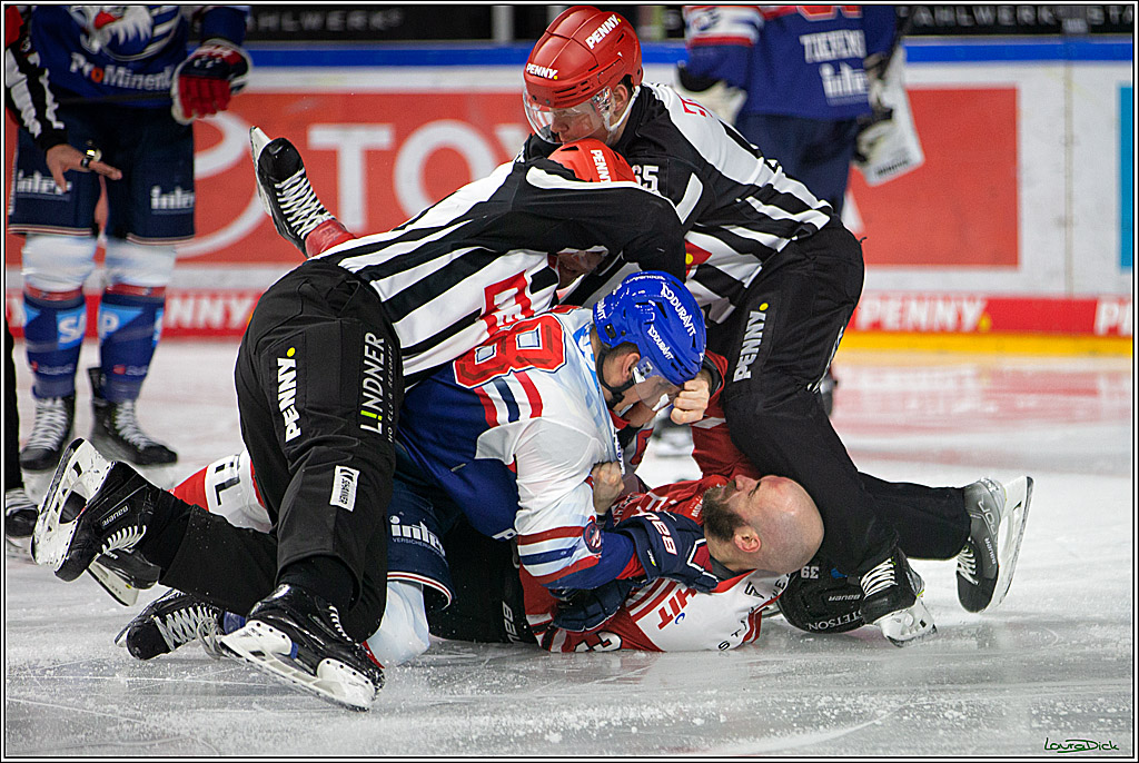 PENNY DEL; Koelner Haie-Adler Mannheim; Koeln, 21.03.2023